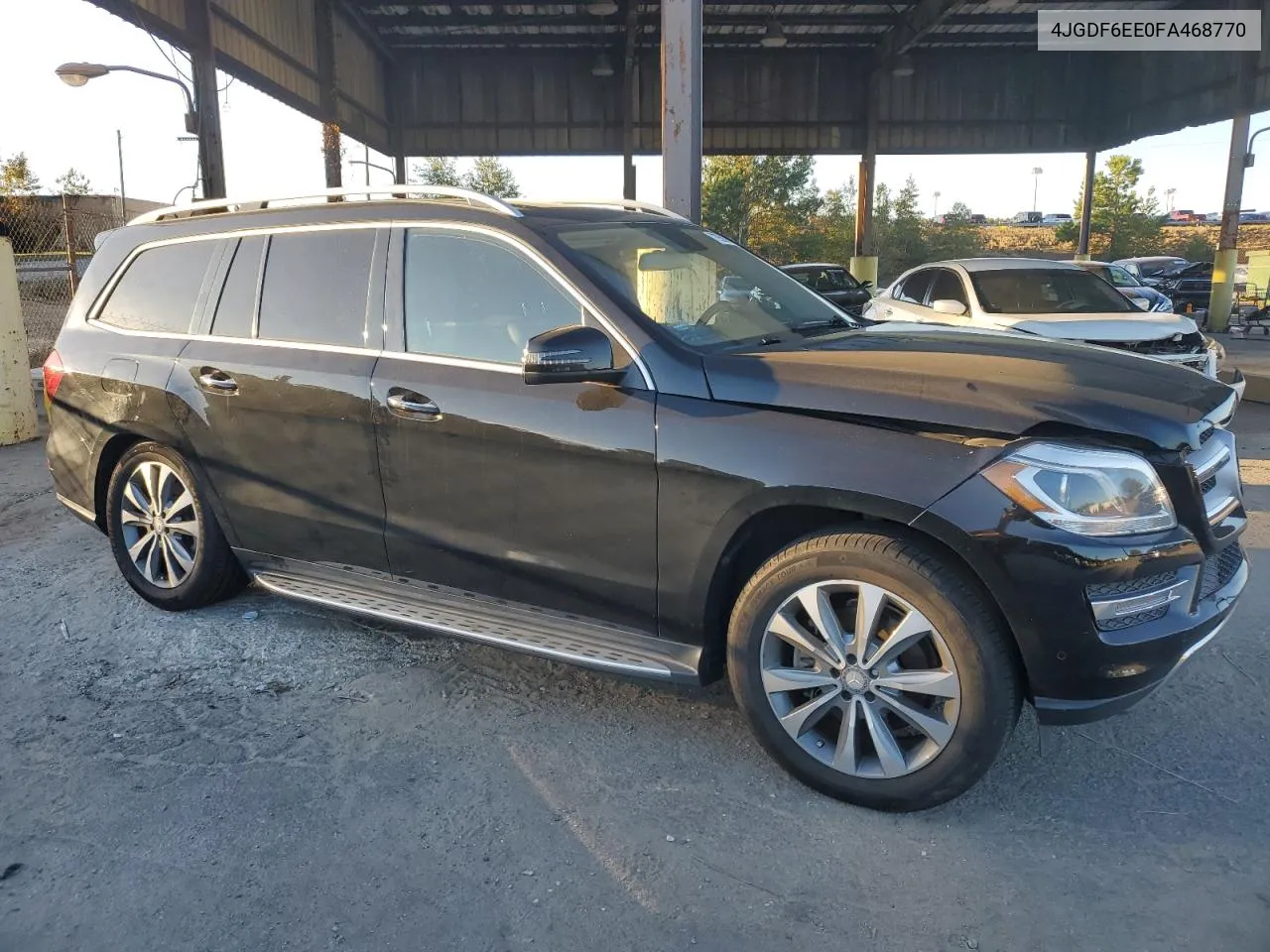 2015 Mercedes-Benz Gl 450 4Matic VIN: 4JGDF6EE0FA468770 Lot: 72956874