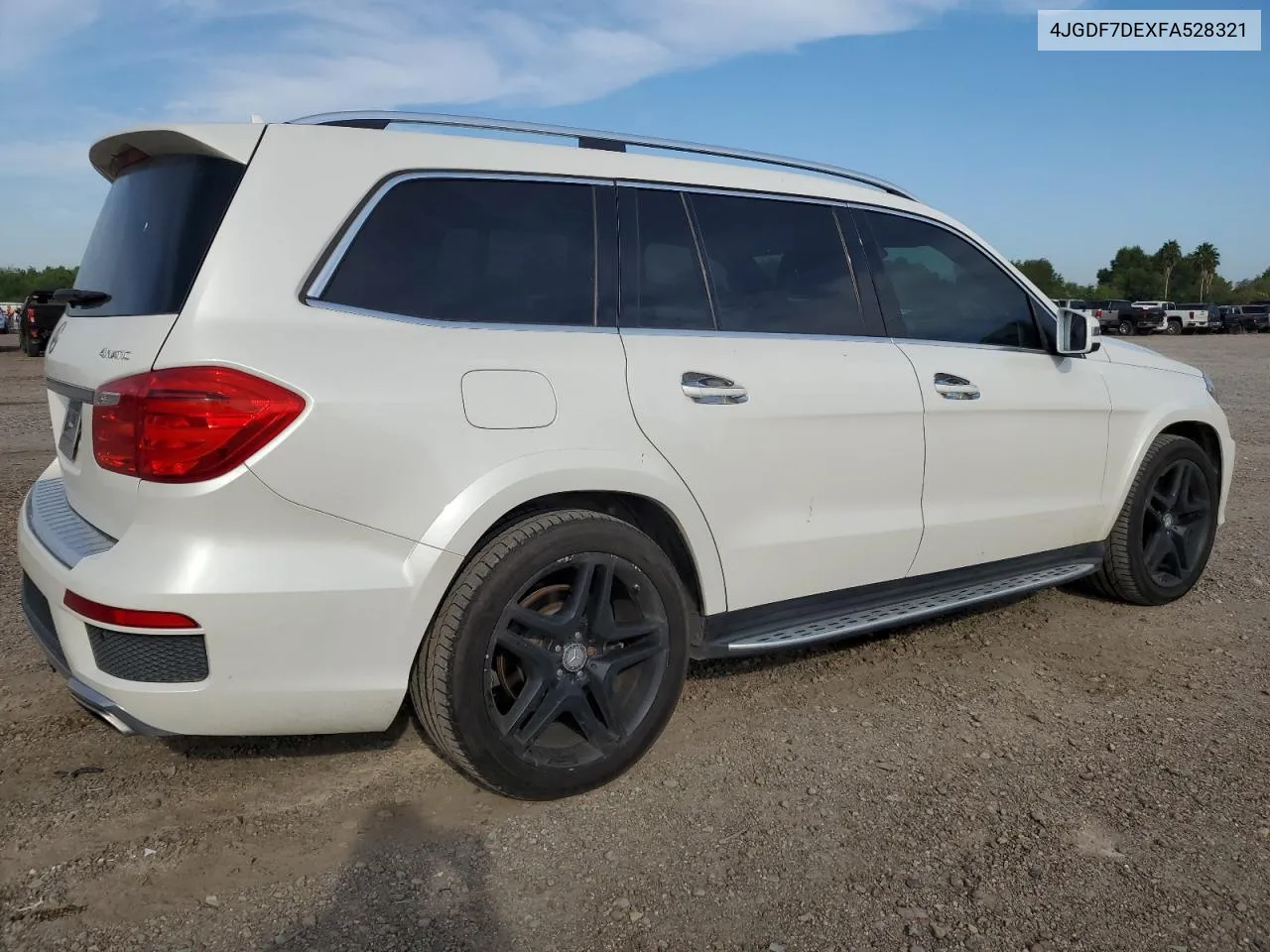 2015 Mercedes-Benz Gl 550 4Matic VIN: 4JGDF7DEXFA528321 Lot: 73391864