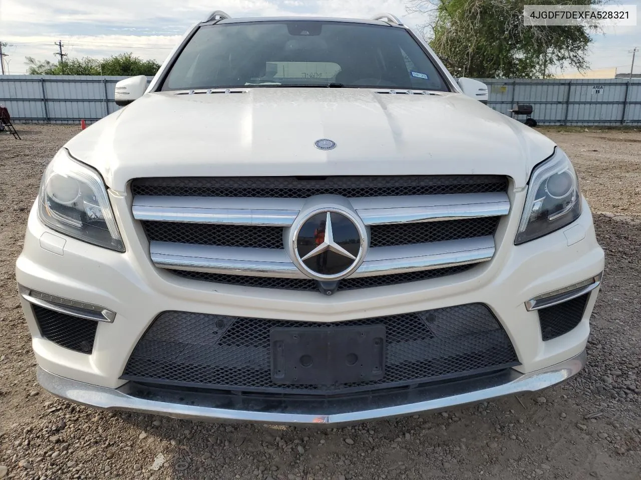 2015 Mercedes-Benz Gl 550 4Matic VIN: 4JGDF7DEXFA528321 Lot: 73391864