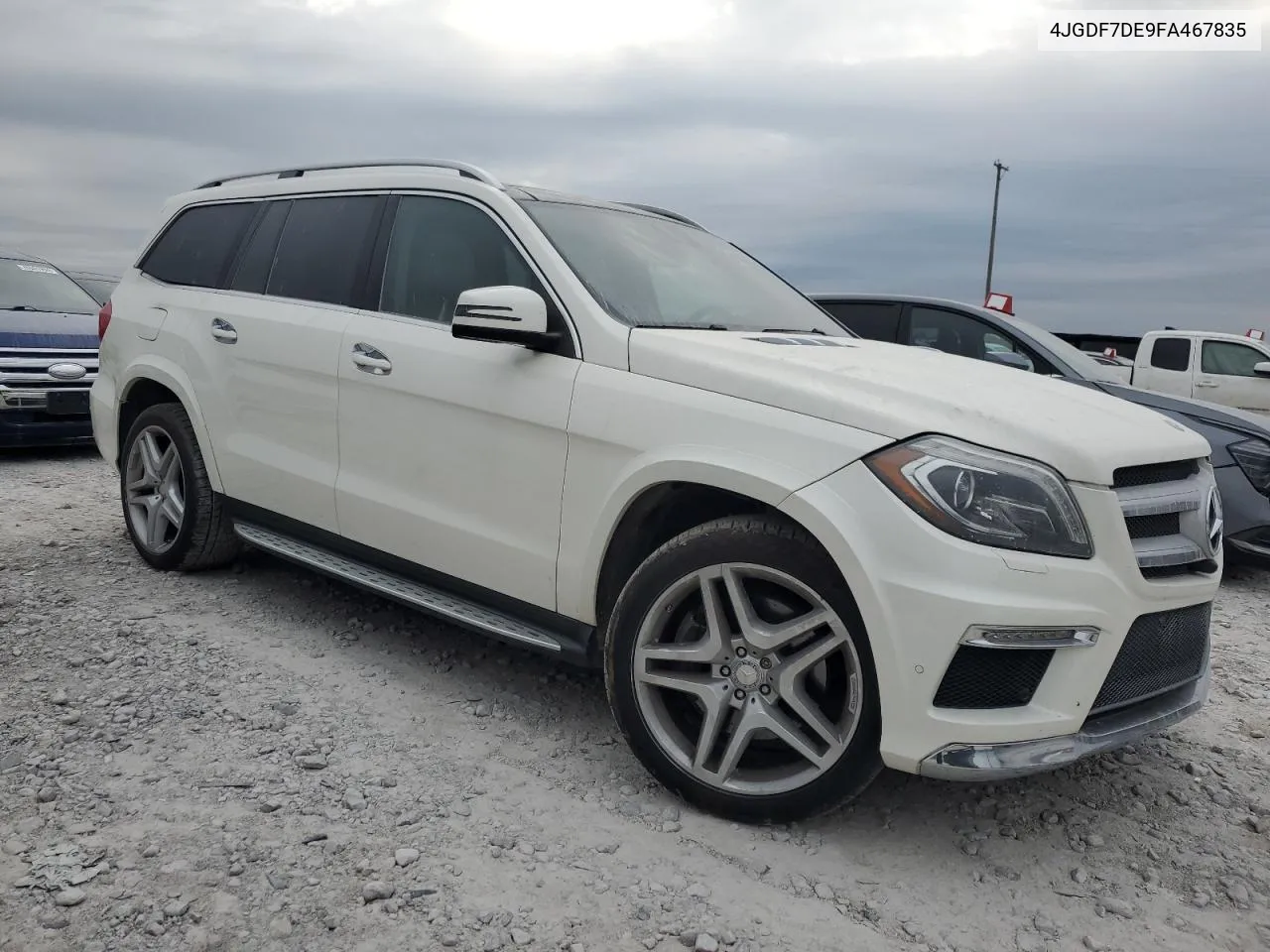 2015 Mercedes-Benz Gl 550 4Matic VIN: 4JGDF7DE9FA467835 Lot: 74236834