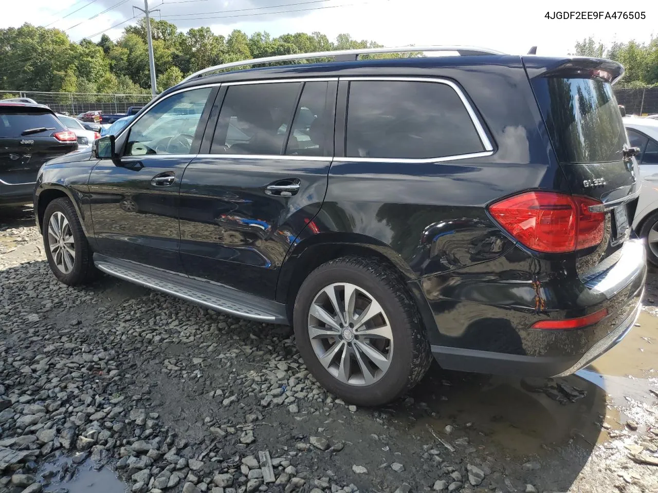 2015 Mercedes-Benz Gl 350 Bluetec VIN: 4JGDF2EE9FA476505 Lot: 74244364