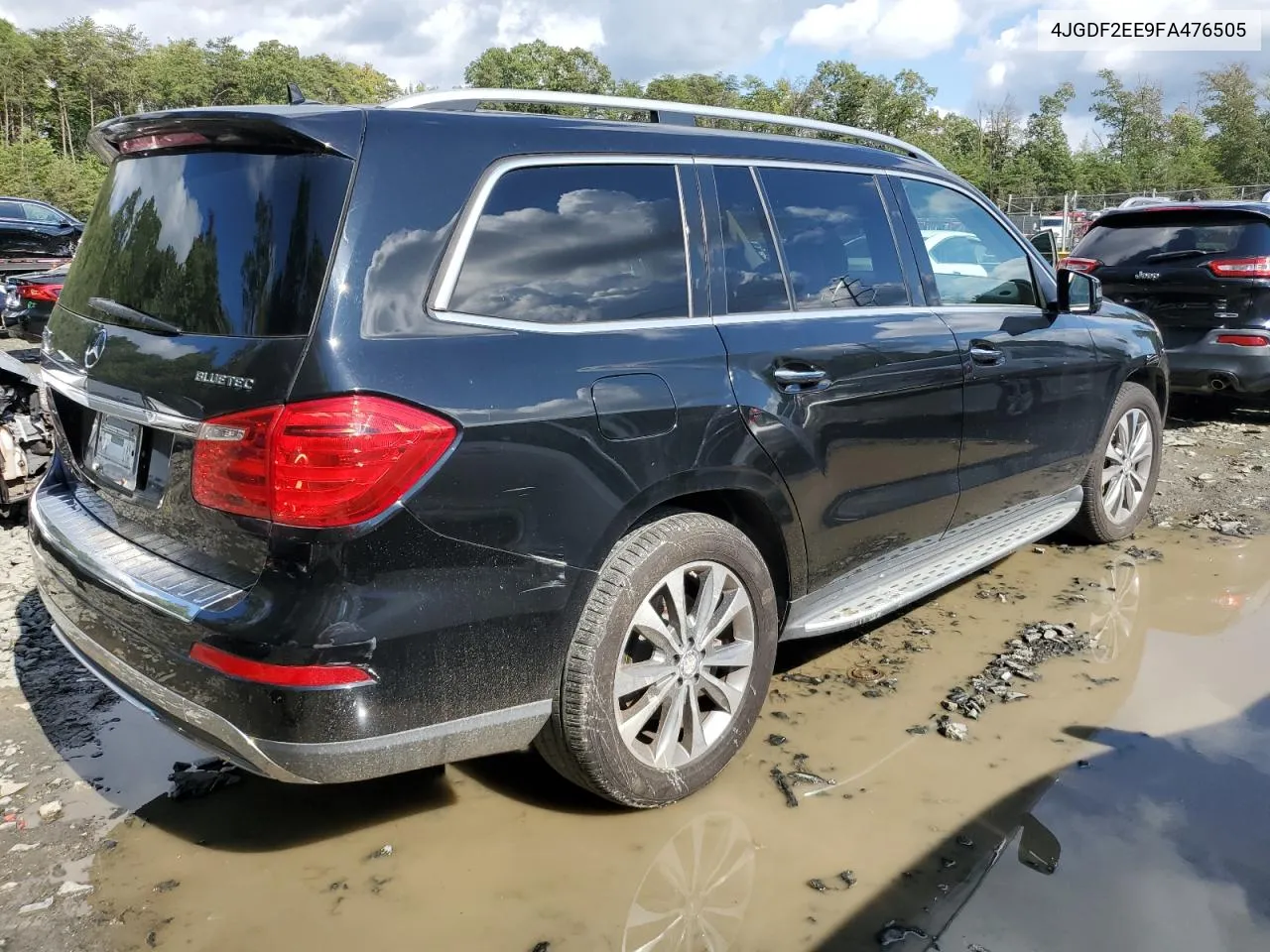 2015 Mercedes-Benz Gl 350 Bluetec VIN: 4JGDF2EE9FA476505 Lot: 74244364