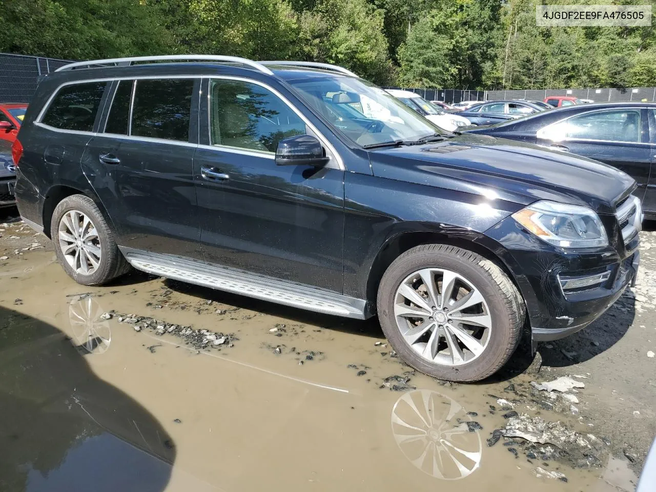 2015 Mercedes-Benz Gl 350 Bluetec VIN: 4JGDF2EE9FA476505 Lot: 74244364