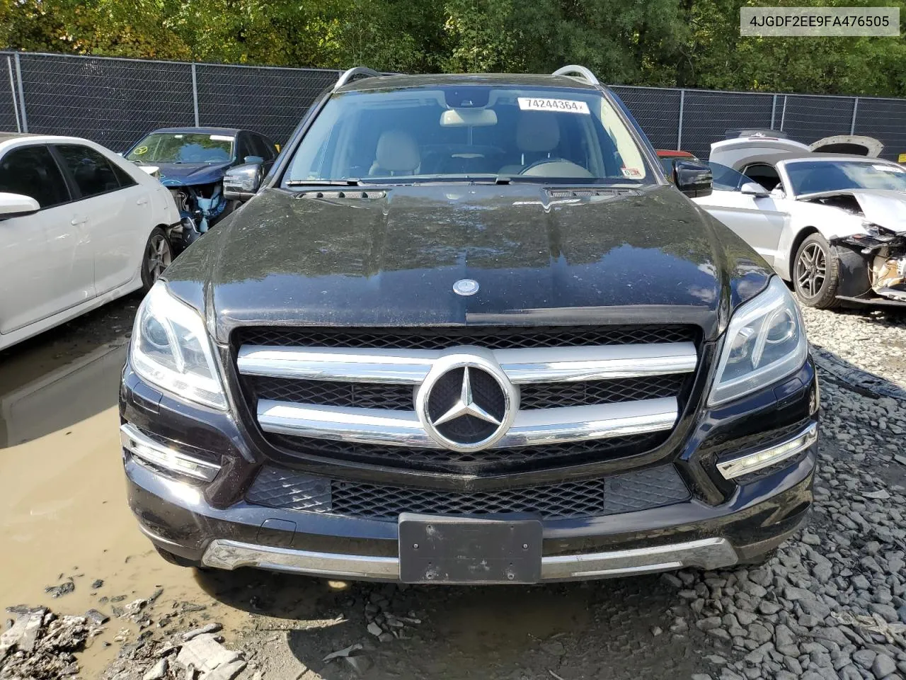 2015 Mercedes-Benz Gl 350 Bluetec VIN: 4JGDF2EE9FA476505 Lot: 74244364