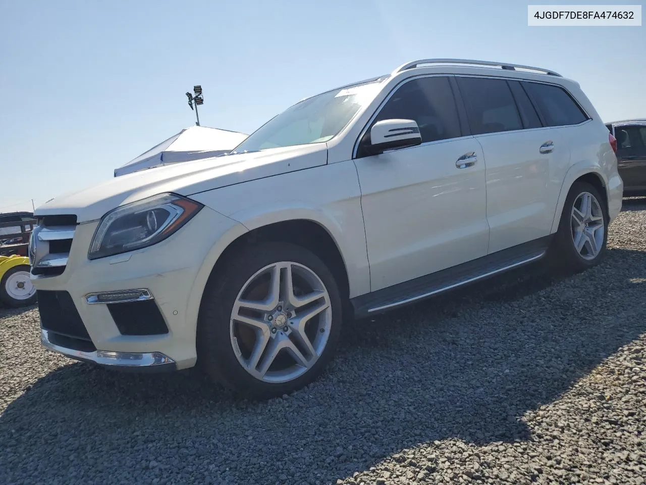 2015 Mercedes-Benz Gl 550 4Matic VIN: 4JGDF7DE8FA474632 Lot: 74369504