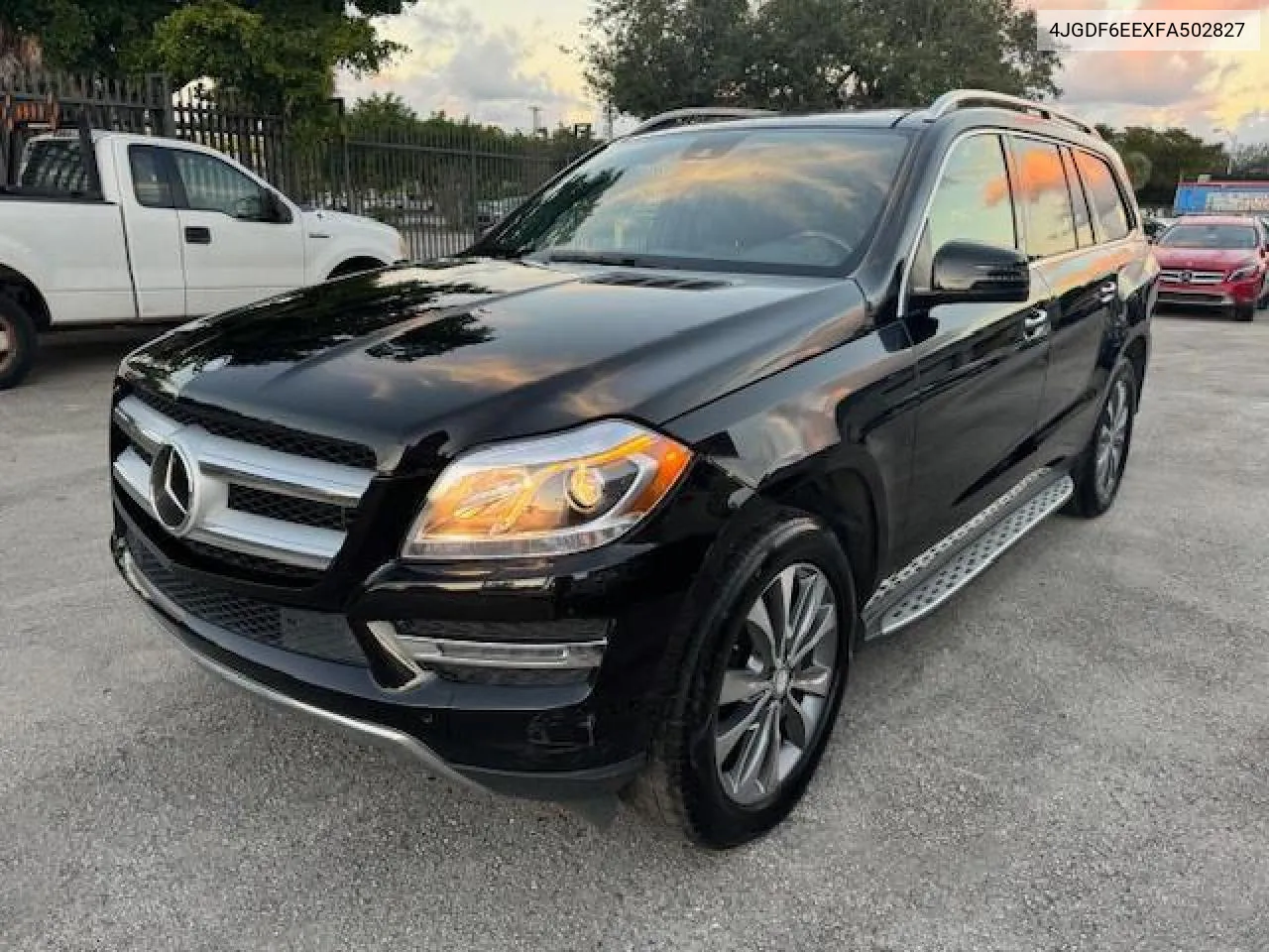 2015 Mercedes-Benz Gl 450 4Matic VIN: 4JGDF6EEXFA502827 Lot: 74401904