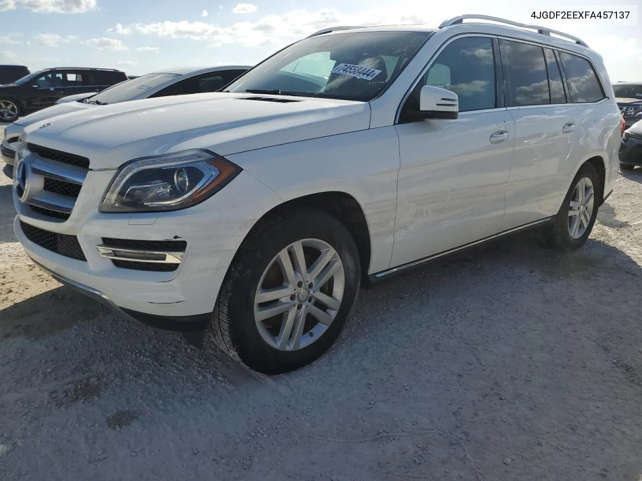 2015 Mercedes-Benz Gl 350 Bluetec VIN: 4JGDF2EEXFA457137 Lot: 74558444