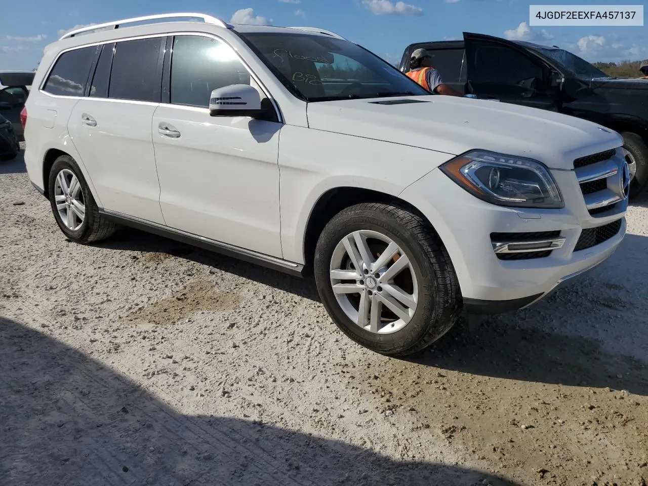 2015 Mercedes-Benz Gl 350 Bluetec VIN: 4JGDF2EEXFA457137 Lot: 74558444