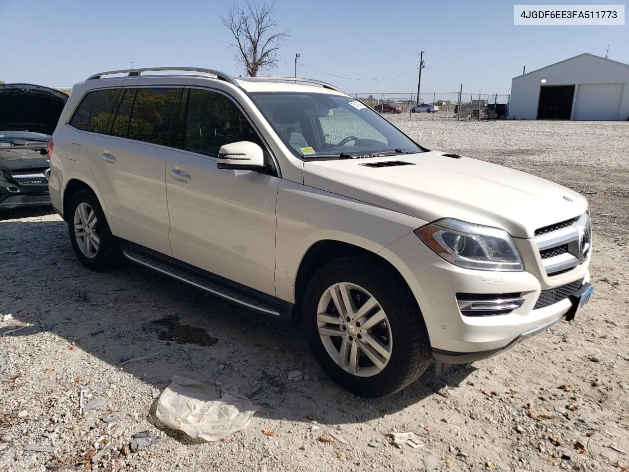 2015 Mercedes-Benz Gl 450 4Matic VIN: 4JGDF6EE3FA511773 Lot: 75319124