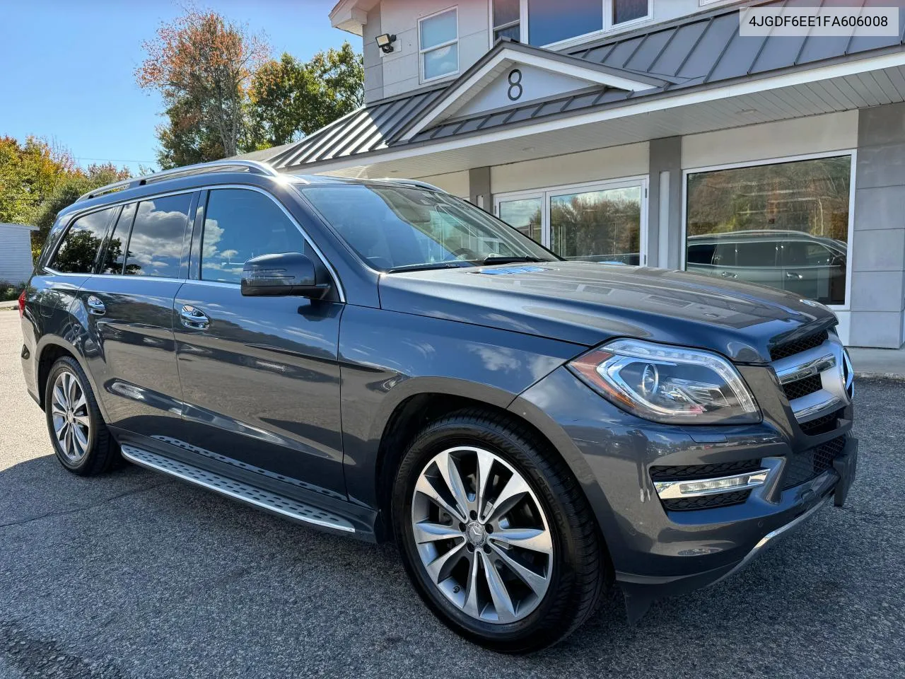 2015 Mercedes-Benz Gl 450 4Matic VIN: 4JGDF6EE1FA606008 Lot: 75477774