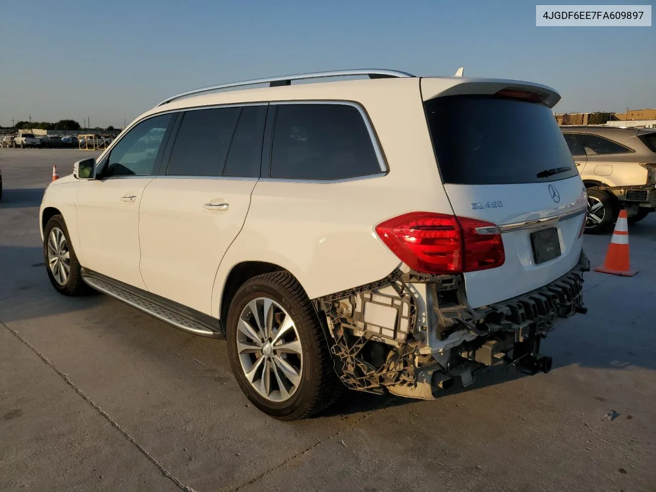 2015 Mercedes-Benz Gl 450 4Matic VIN: 4JGDF6EE7FA609897 Lot: 75491154