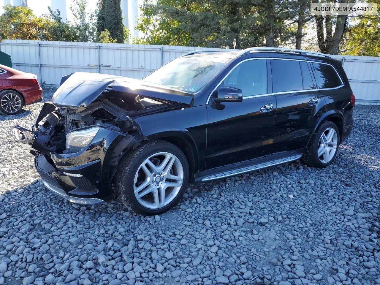 2015 Mercedes-Benz Gl 550 4Matic VIN: 4JGDF7DE9FA544817 Lot: 75572424