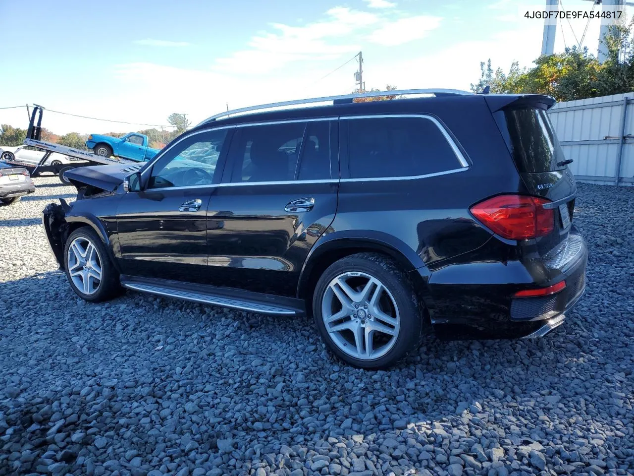 2015 Mercedes-Benz Gl 550 4Matic VIN: 4JGDF7DE9FA544817 Lot: 75572424