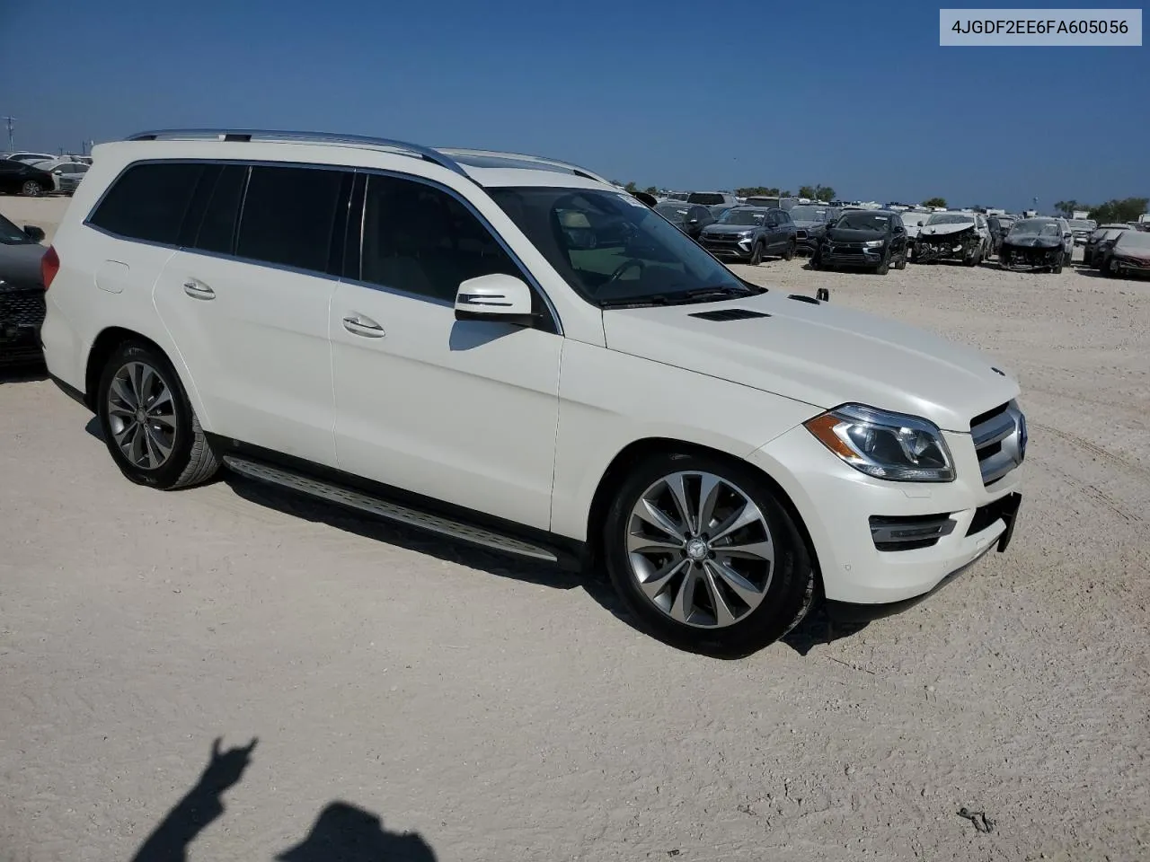 2015 Mercedes-Benz Gl 350 Bluetec VIN: 4JGDF2EE6FA605056 Lot: 75927084