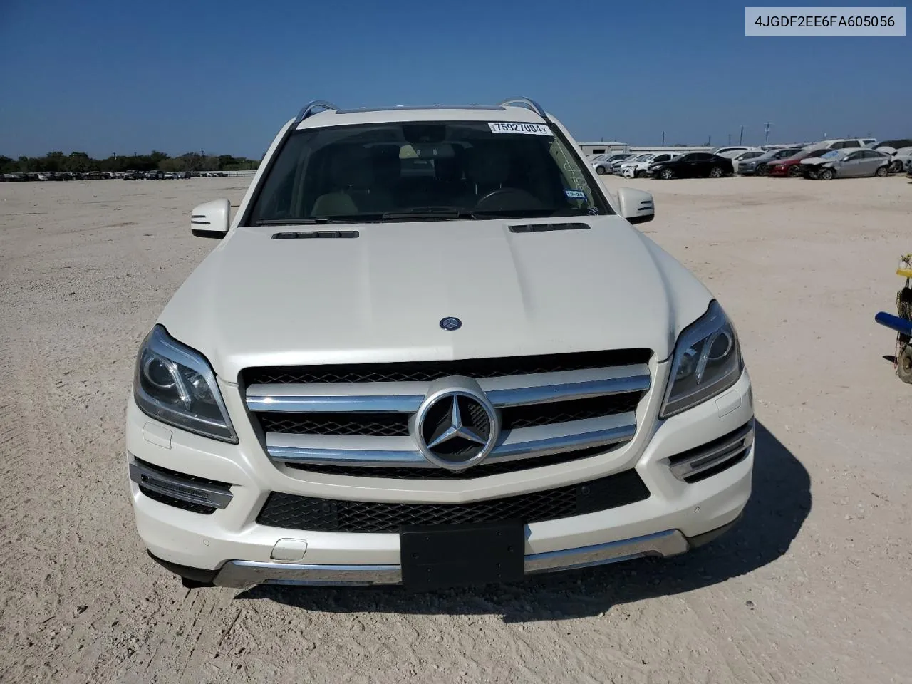 2015 Mercedes-Benz Gl 350 Bluetec VIN: 4JGDF2EE6FA605056 Lot: 75927084