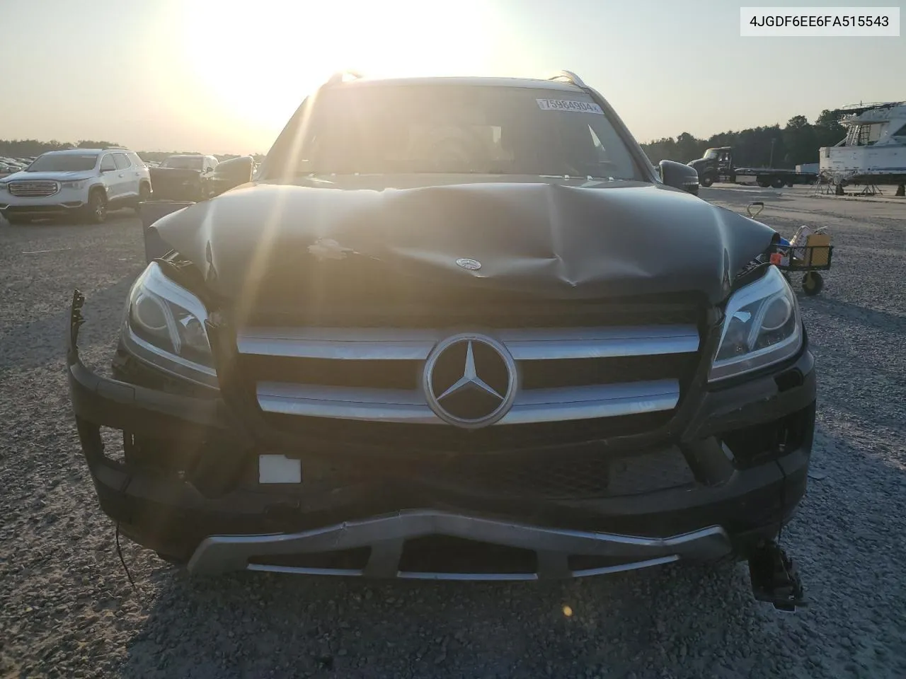 2015 Mercedes-Benz Gl 450 4Matic VIN: 4JGDF6EE6FA515543 Lot: 75984904