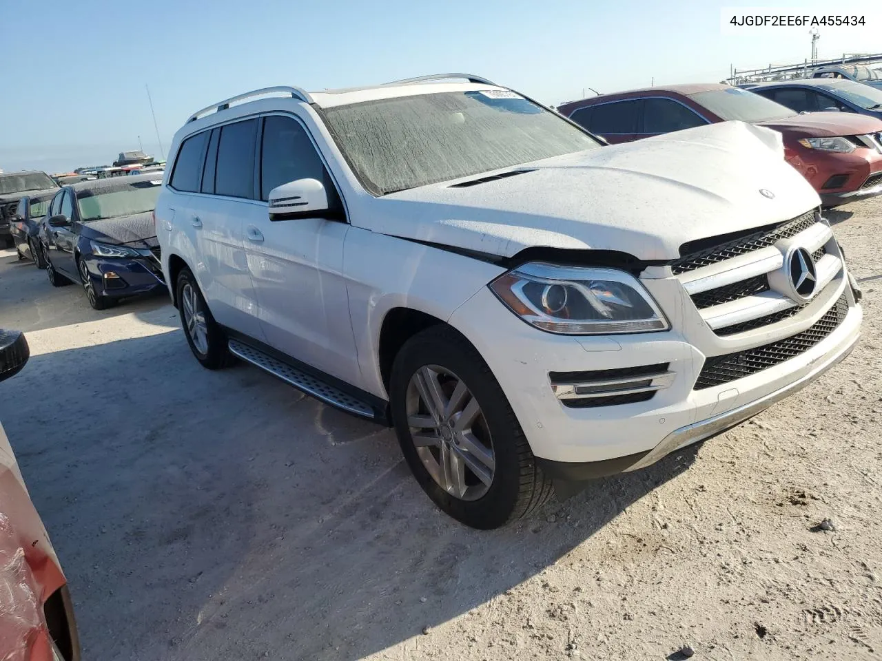 2015 Mercedes-Benz Gl 350 Bluetec VIN: 4JGDF2EE6FA455434 Lot: 76005784