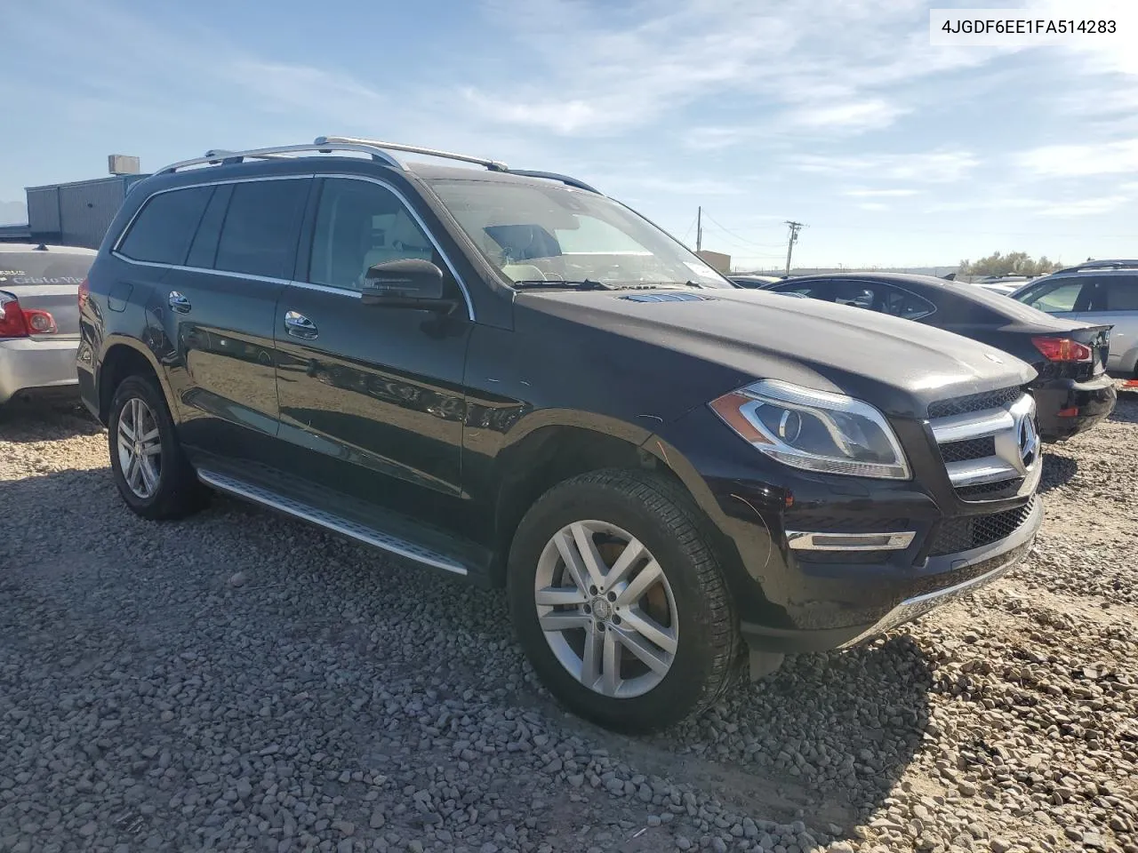 2015 Mercedes-Benz Gl 450 4Matic VIN: 4JGDF6EE1FA514283 Lot: 76449504