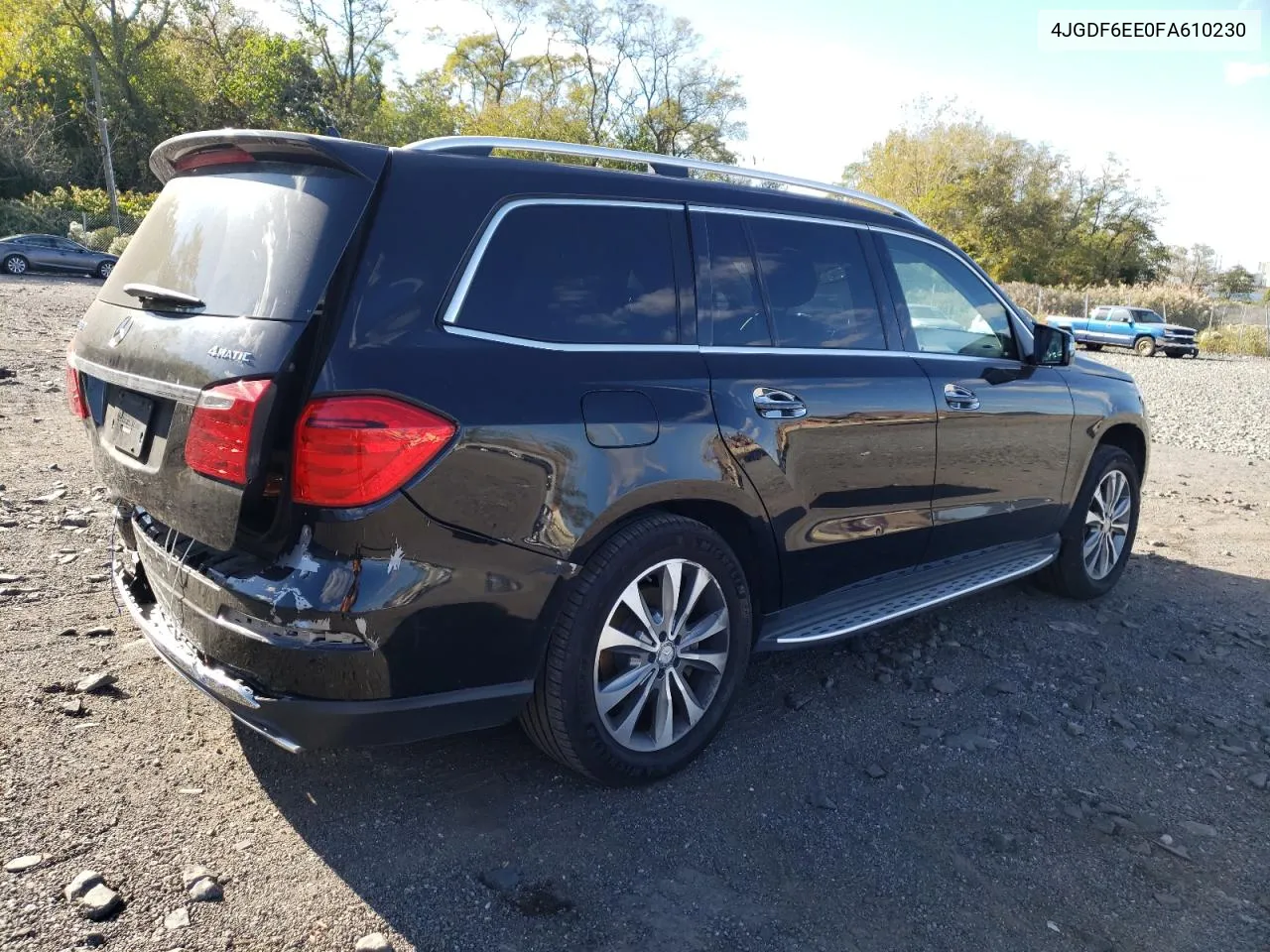 2015 Mercedes-Benz Gl 450 4Matic VIN: 4JGDF6EE0FA610230 Lot: 76556734