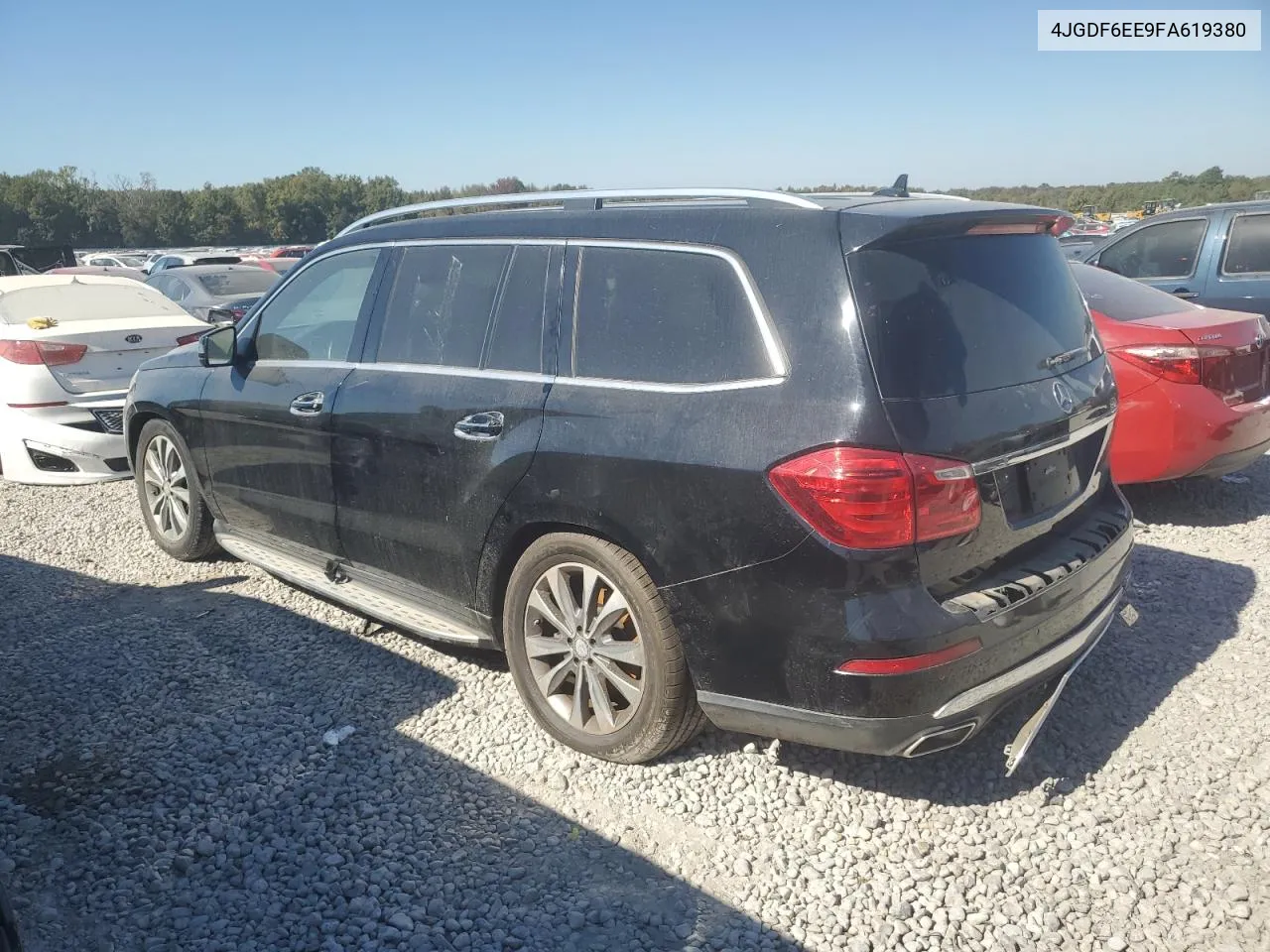 2015 Mercedes-Benz Gl 450 4Matic VIN: 4JGDF6EE9FA619380 Lot: 76726354