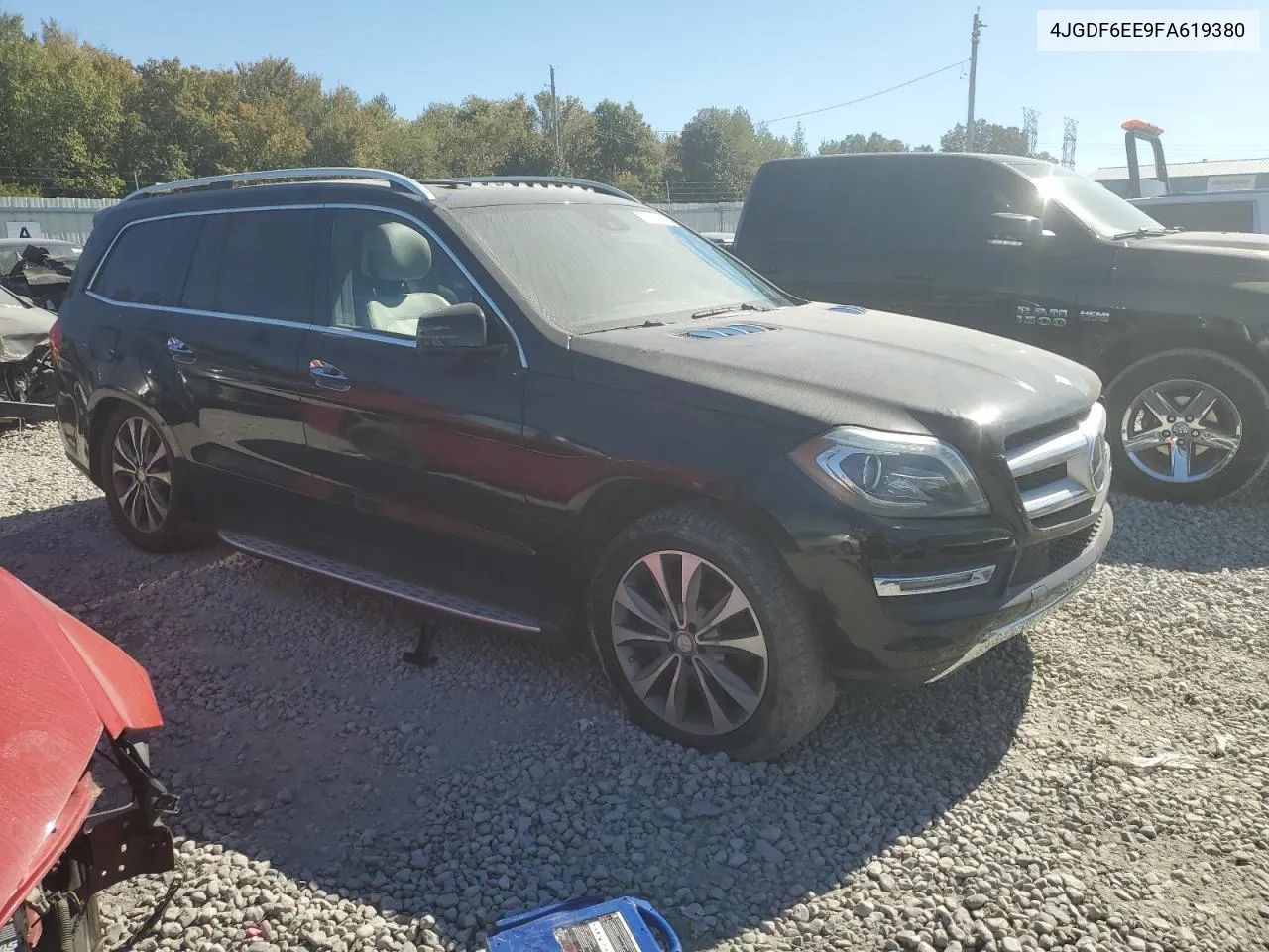 2015 Mercedes-Benz Gl 450 4Matic VIN: 4JGDF6EE9FA619380 Lot: 76726354