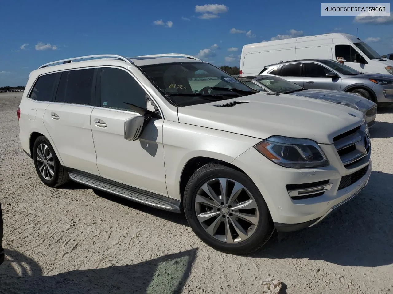 2015 Mercedes-Benz Gl 450 4Matic VIN: 4JGDF6EE5FA559663 Lot: 76944304