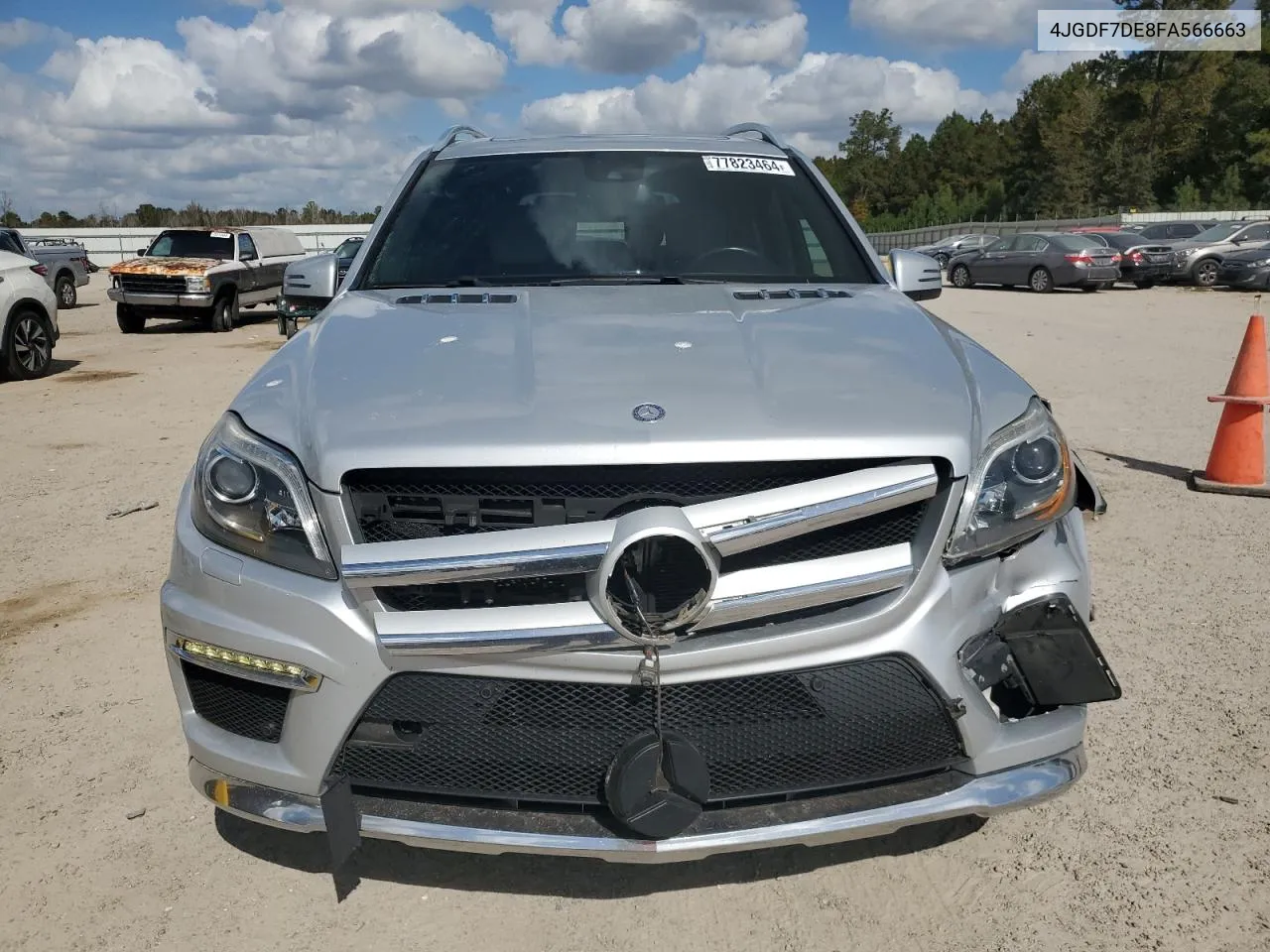 2015 Mercedes-Benz Gl 550 4Matic VIN: 4JGDF7DE8FA566663 Lot: 77823464