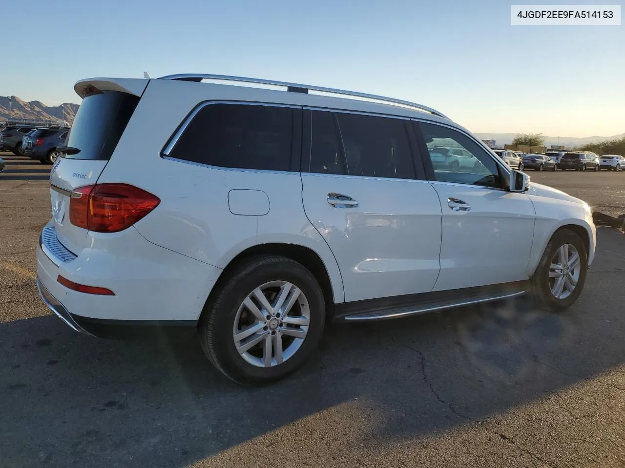 2015 Mercedes-Benz Gl 350 Bluetec VIN: 4JGDF2EE9FA514153 Lot: 78686794