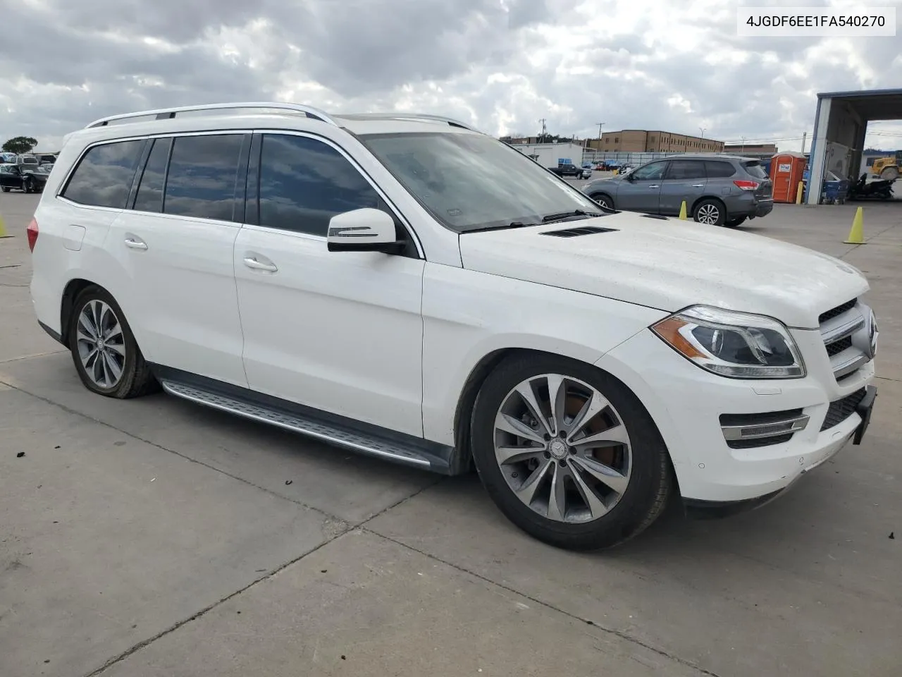 2015 Mercedes-Benz Gl 450 4Matic VIN: 4JGDF6EE1FA540270 Lot: 78760204