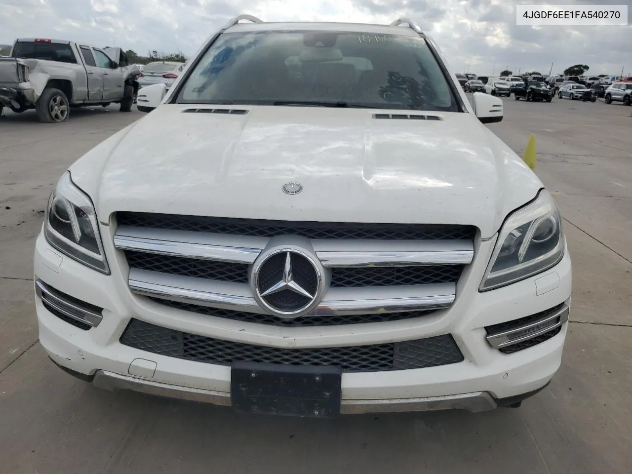 2015 Mercedes-Benz Gl 450 4Matic VIN: 4JGDF6EE1FA540270 Lot: 78760204