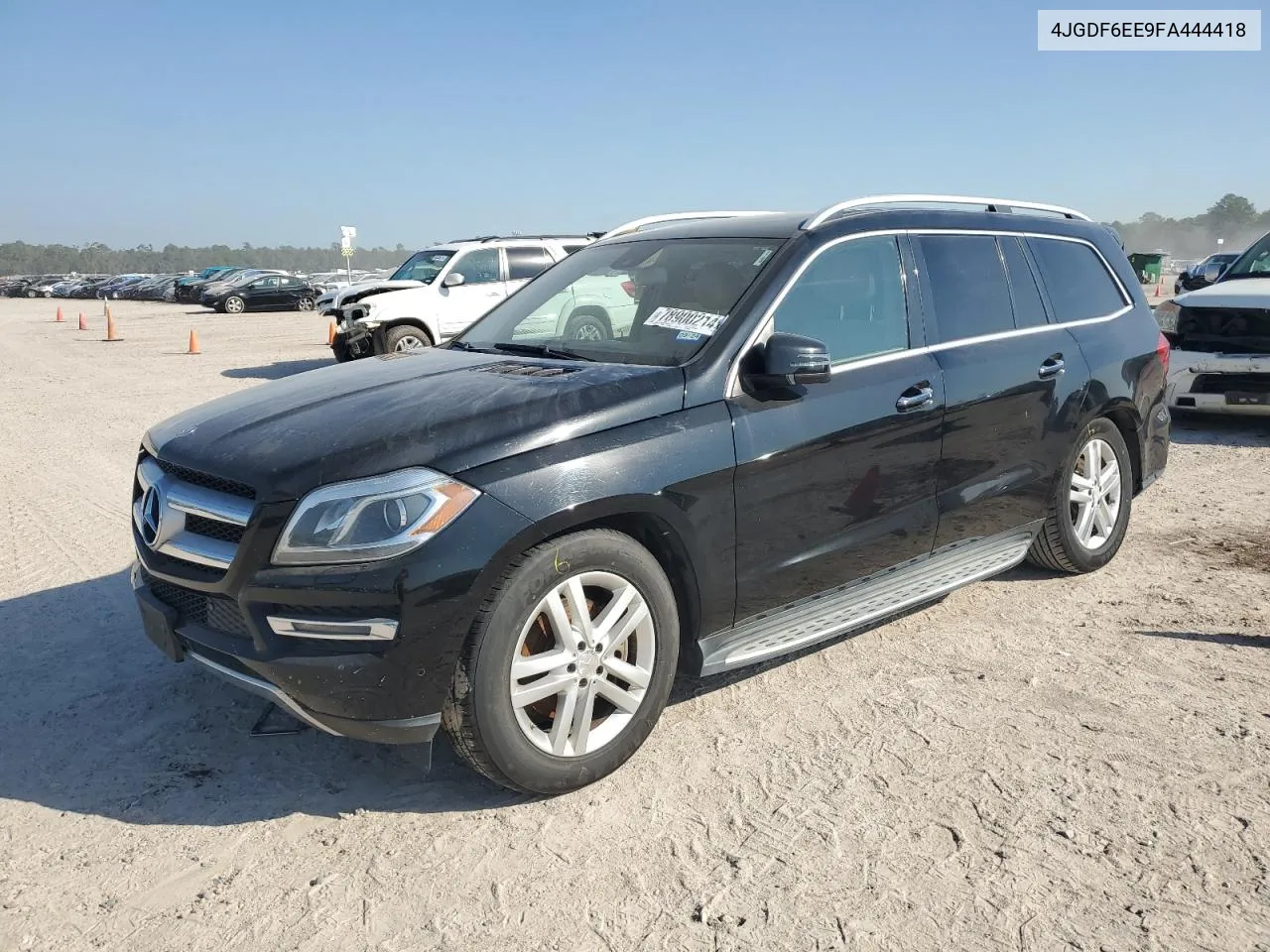 2015 Mercedes-Benz Gl 450 4Matic VIN: 4JGDF6EE9FA444418 Lot: 78900214