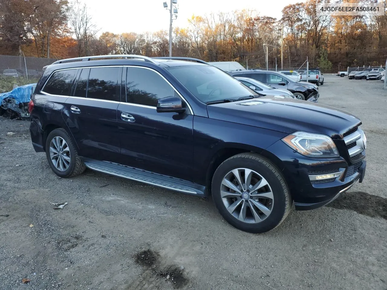 2015 Mercedes-Benz Gl 450 4Matic VIN: 4JGDF6EE2FA508461 Lot: 78945434