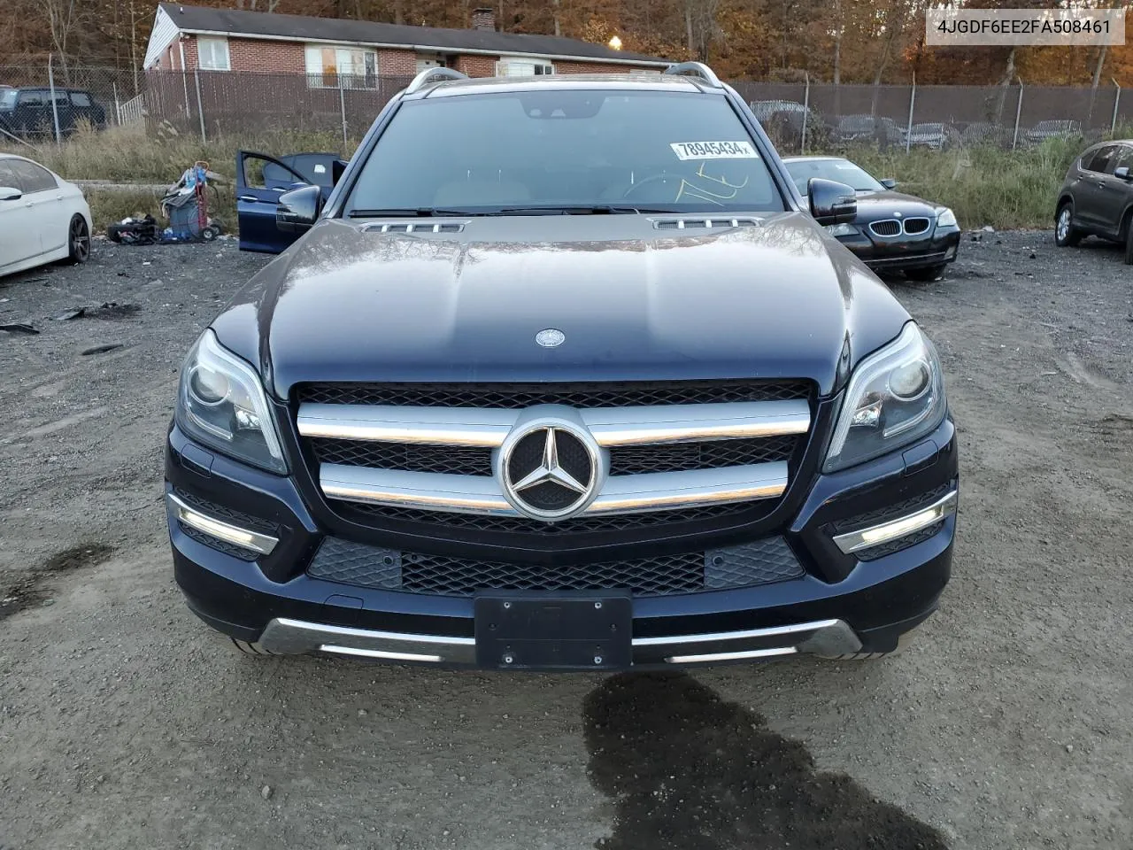 2015 Mercedes-Benz Gl 450 4Matic VIN: 4JGDF6EE2FA508461 Lot: 78945434