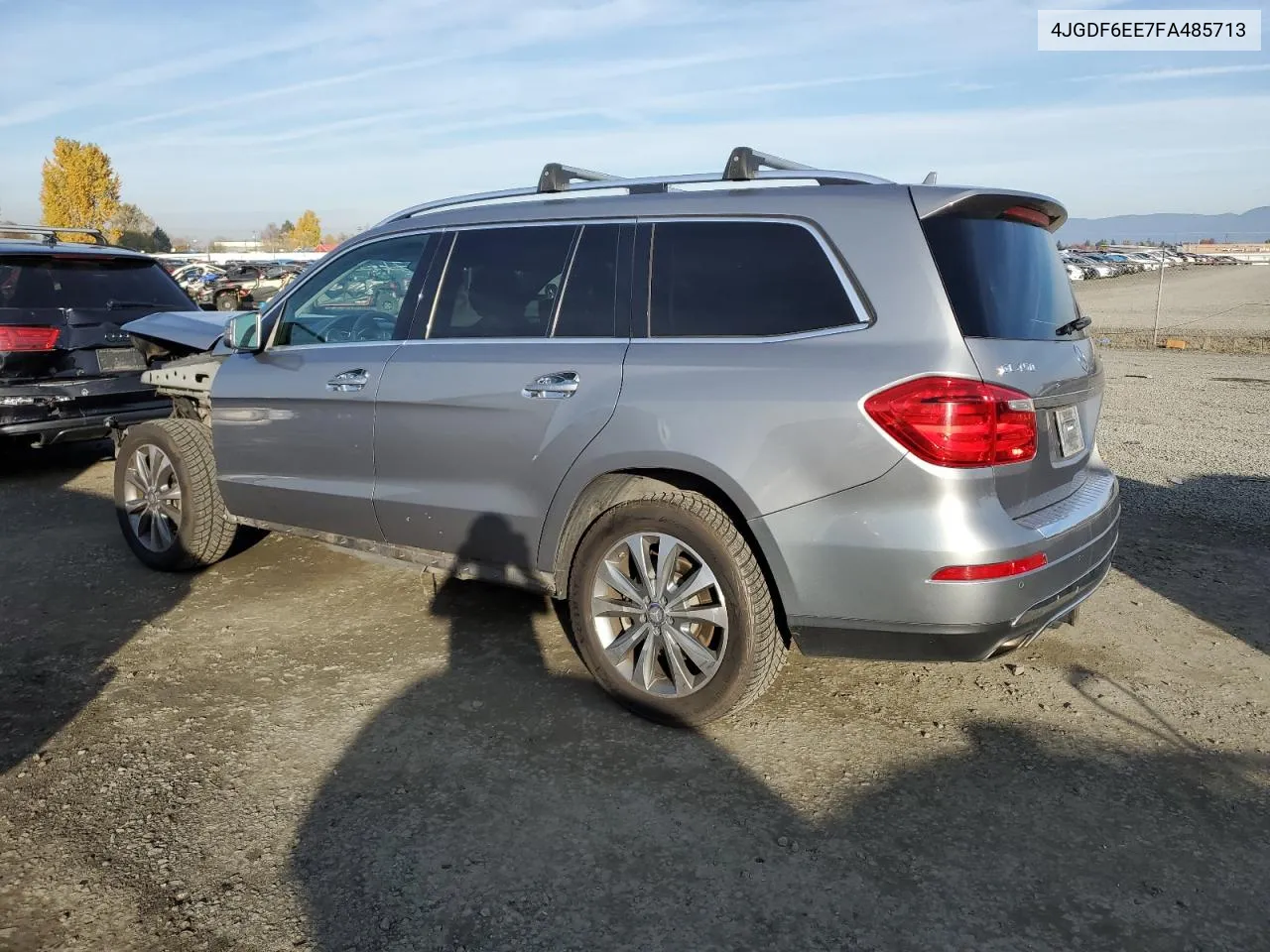 2015 Mercedes-Benz Gl 450 4Matic VIN: 4JGDF6EE7FA485713 Lot: 79663294