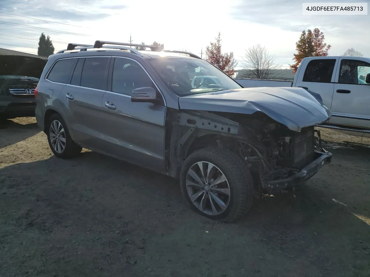 2015 Mercedes-Benz Gl 450 4Matic VIN: 4JGDF6EE7FA485713 Lot: 79663294