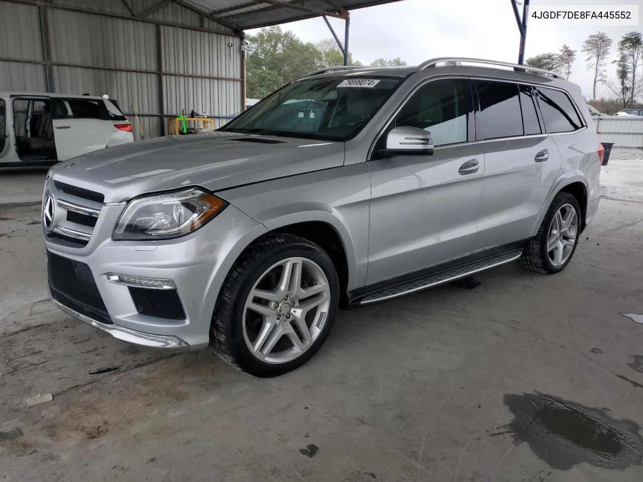 2015 Mercedes-Benz Gl 550 4Matic VIN: 4JGDF7DE8FA445552 Lot: 79899074