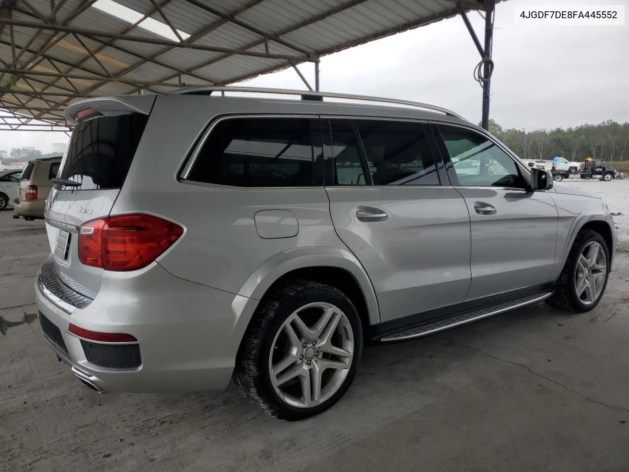 2015 Mercedes-Benz Gl 550 4Matic VIN: 4JGDF7DE8FA445552 Lot: 79899074