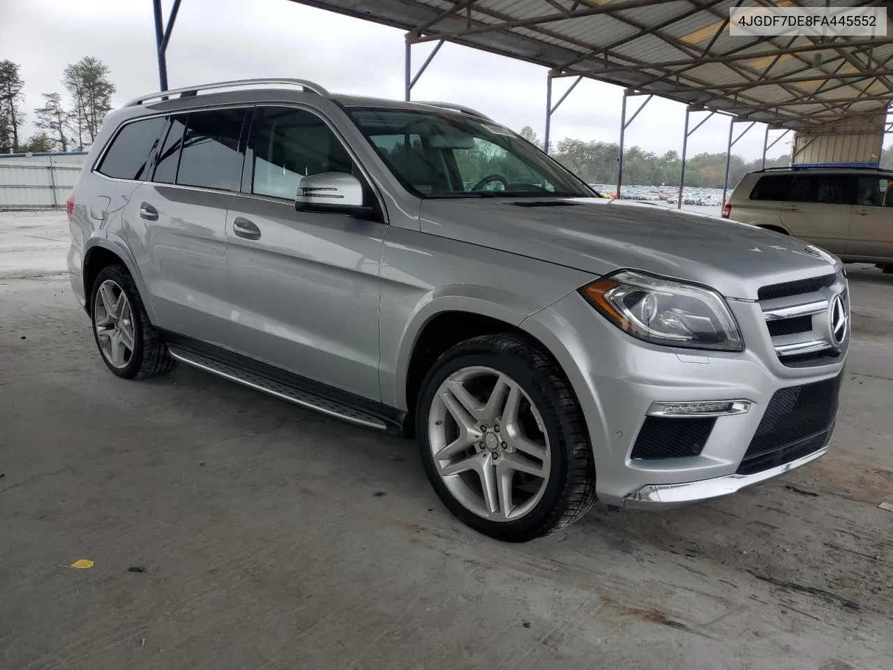 2015 Mercedes-Benz Gl 550 4Matic VIN: 4JGDF7DE8FA445552 Lot: 79899074