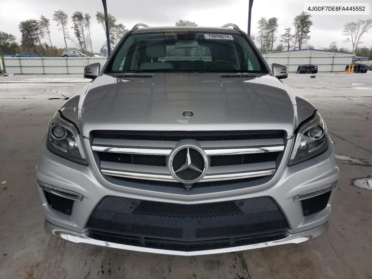 2015 Mercedes-Benz Gl 550 4Matic VIN: 4JGDF7DE8FA445552 Lot: 79899074