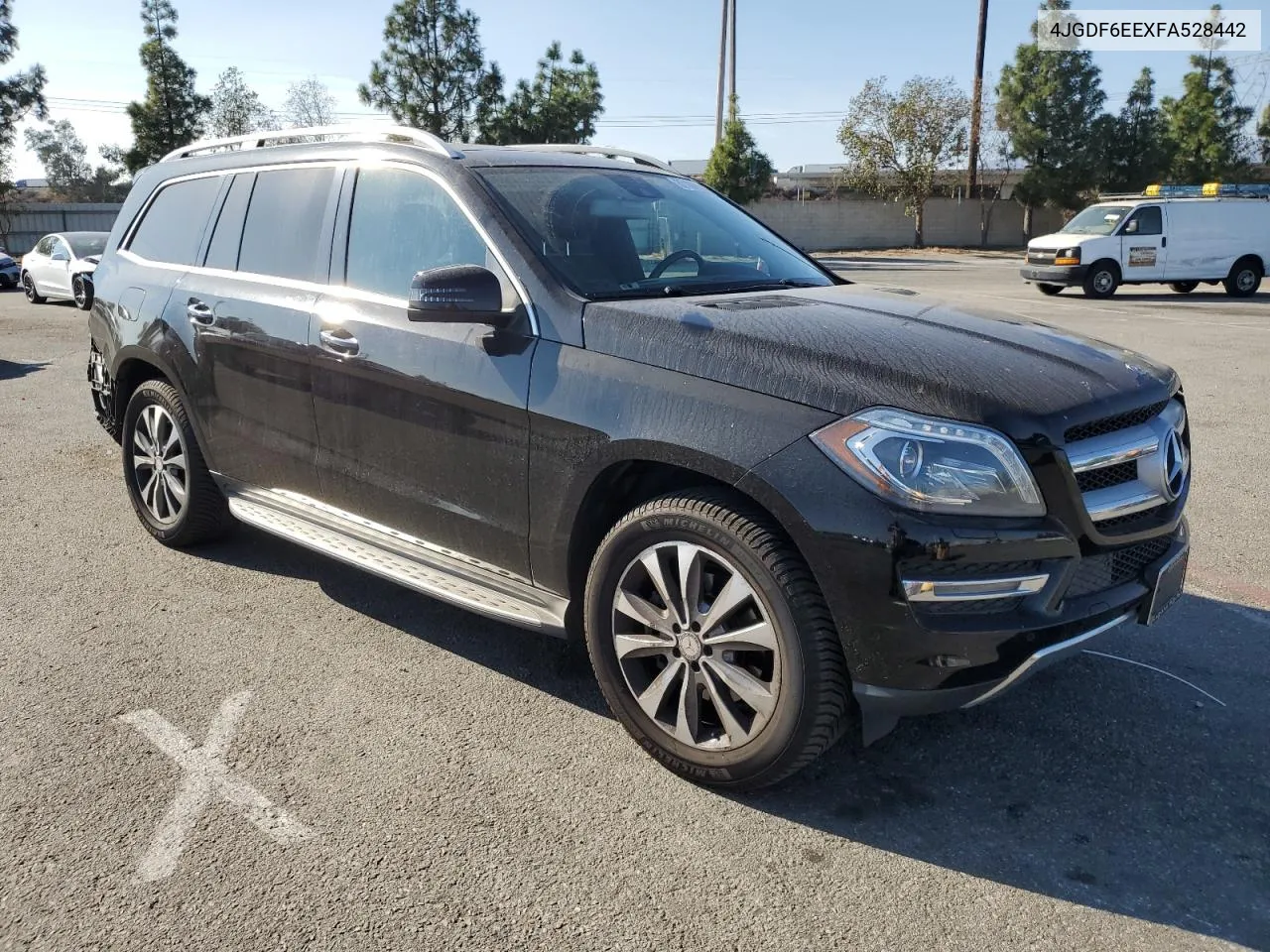 2015 Mercedes-Benz Gl 450 4Matic VIN: 4JGDF6EEXFA528442 Lot: 80129974