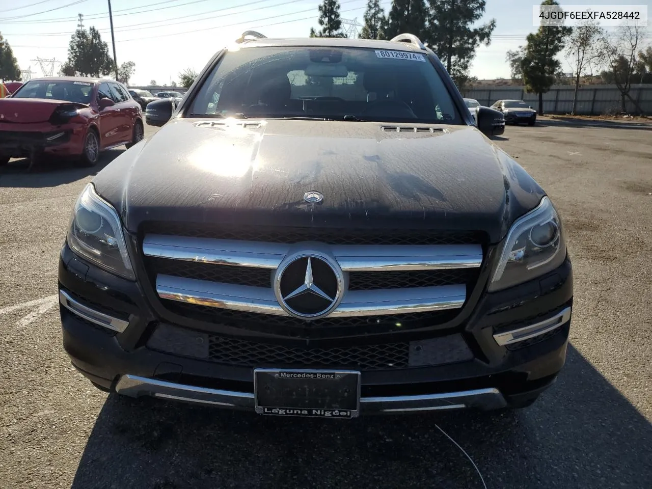 2015 Mercedes-Benz Gl 450 4Matic VIN: 4JGDF6EEXFA528442 Lot: 80129974