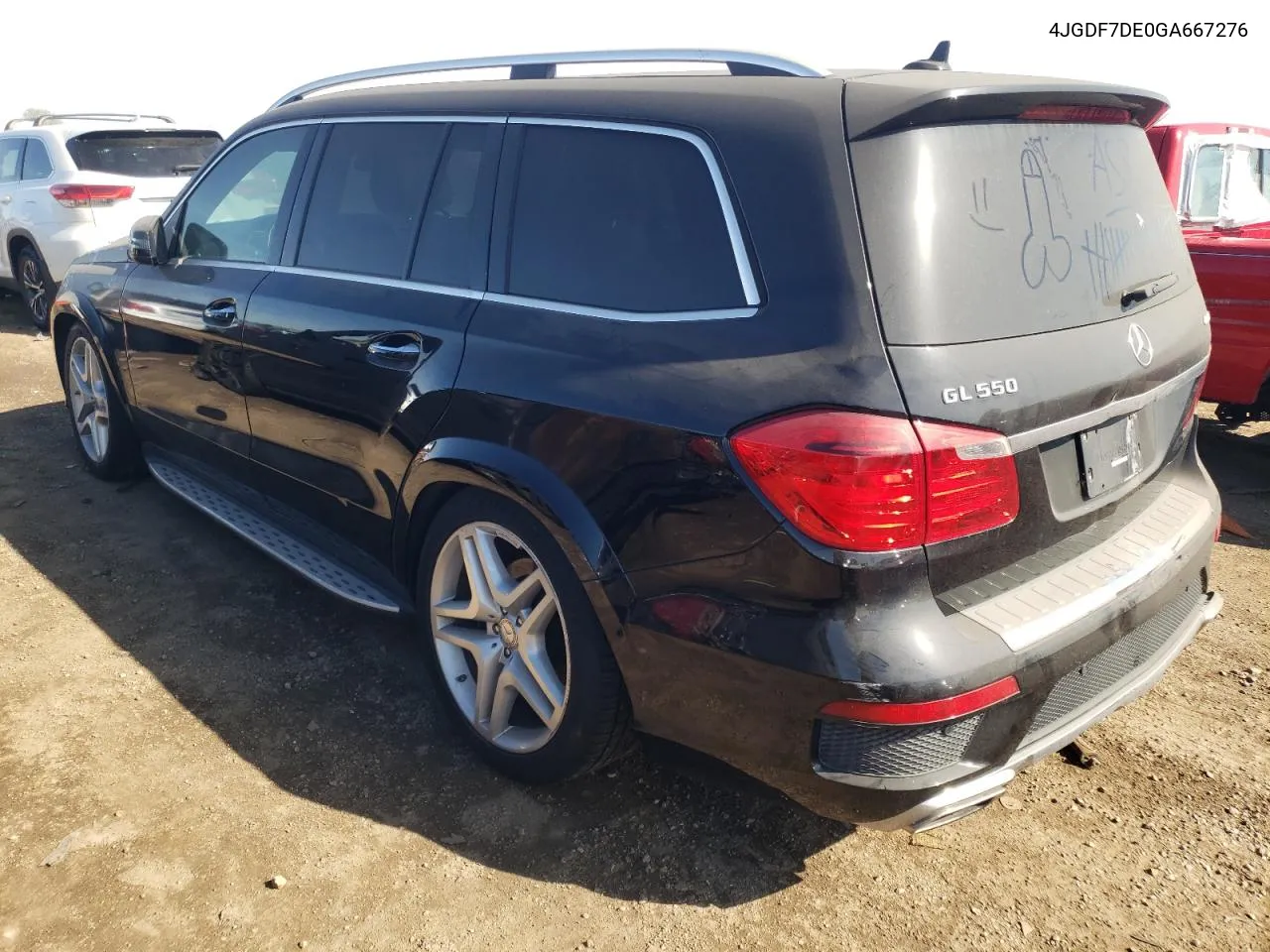 2016 Mercedes-Benz Gl 550 4Matic VIN: 4JGDF7DE0GA667276 Lot: 43052563