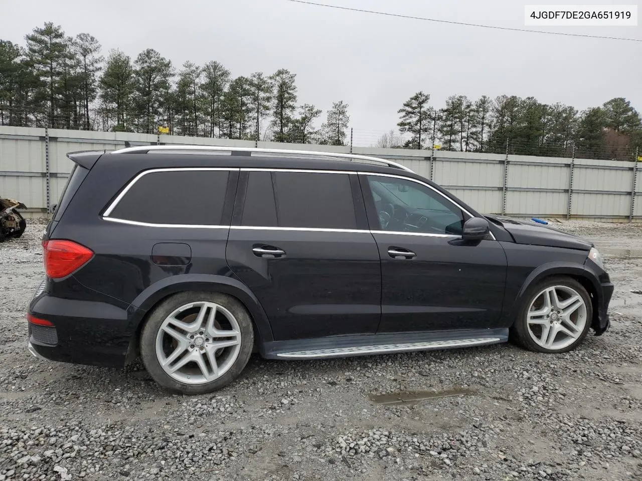 2016 Mercedes-Benz Gl 550 4Matic VIN: 4JGDF7DE2GA651919 Lot: 45704694