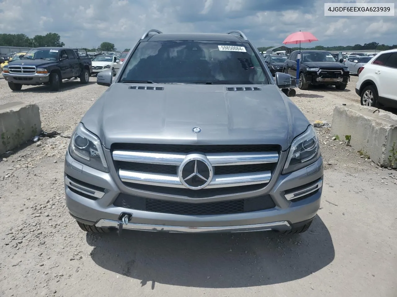 2016 Mercedes-Benz Gl 450 4Matic VIN: 4JGDF6EEXGA623939 Lot: 59850084