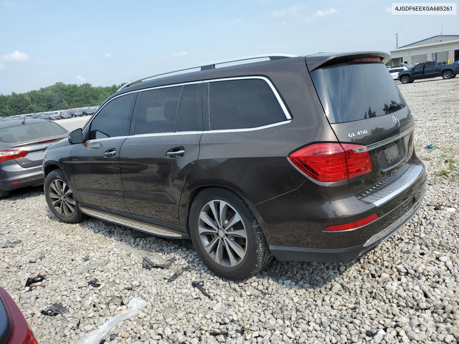 2016 Mercedes-Benz Gl 450 4Matic VIN: 4JGDF6EEXGA685261 Lot: 63542594