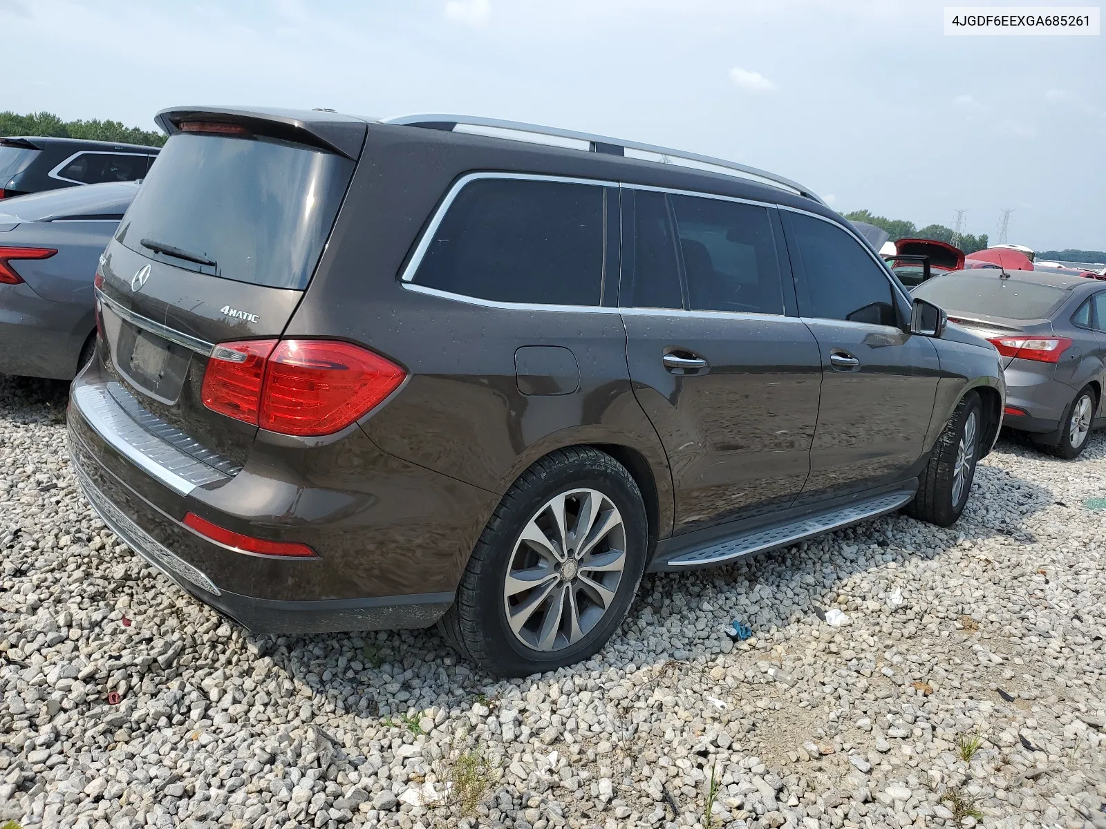 2016 Mercedes-Benz Gl 450 4Matic VIN: 4JGDF6EEXGA685261 Lot: 63542594