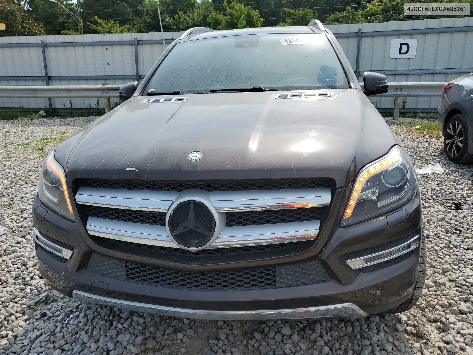 2016 Mercedes-Benz Gl 450 4Matic VIN: 4JGDF6EEXGA685261 Lot: 63542594