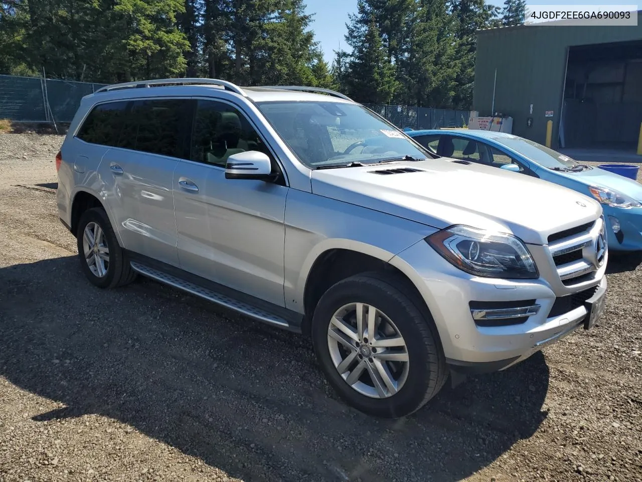 2016 Mercedes-Benz Gl 350 Bluetec VIN: 4JGDF2EE6GA690093 Lot: 70242344