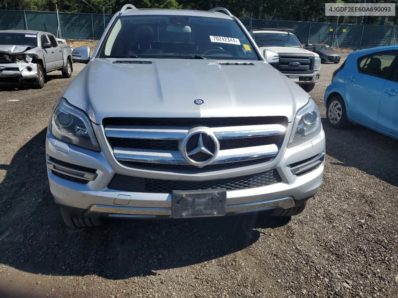 2016 Mercedes-Benz Gl 350 Bluetec VIN: 4JGDF2EE6GA690093 Lot: 70242344