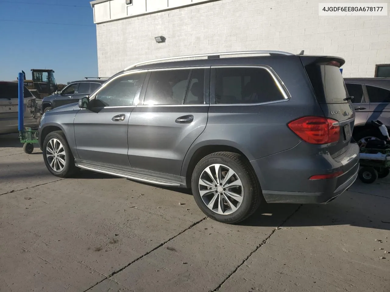 2016 Mercedes-Benz Gl 450 4Matic VIN: 4JGDF6EE8GA678177 Lot: 72608974